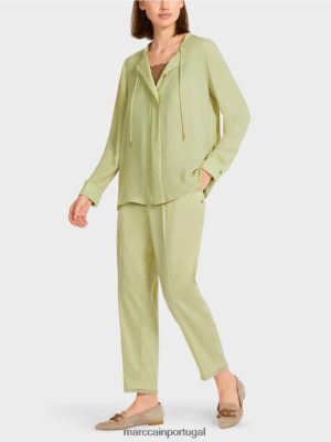 Marc Cain Blusa "repensar" respiração suave roupas 4P8PV0962 Marc Cain Dresses