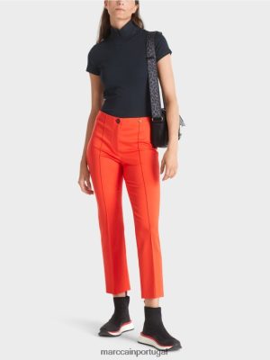 Marc Cain Camiseta de pescoço alto Midnight Blue roupas 4P8PV01346 Marc Cain Dresses