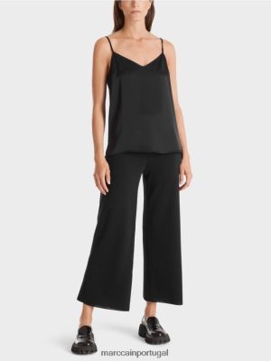 Marc Cain Cubra com corrente esbelta preto roupas 4P8PV01248 Marc Cain Tops