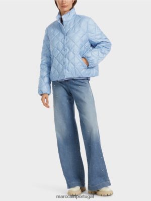 Marc Cain Jaqueta ao ar livre "repensar junto" céu escuro do verão roupas 4P8PV0248 Marc Cain Dresses