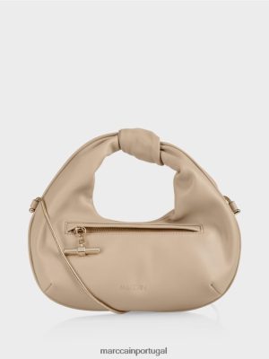 Marc Cain Mini bolsa com uma corrente de metal decorativa areia profunda acessório 4P8PV01527 Marc Cain Tops