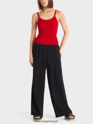 Marc Cain "Rethink Together" vermelho profundo roupas 4P8PV01132 Marc Cain Portugal