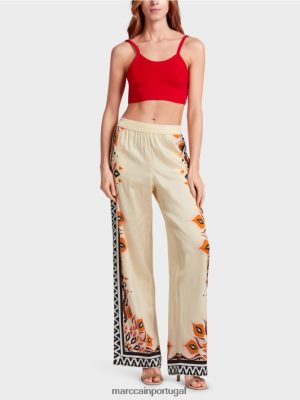 Marc Cain "Rethink juntos" Bustier vermelho profundo roupas 4P8PV01133 Marc Cain Dresses