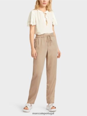 Marc Cain Rivera "repensando as calças areia profunda roupas 4P8PV0665 Marc Cain Dresses