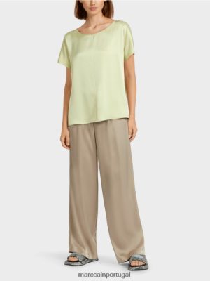Marc Cain Top de estilo da blusa no estilo quimono respiração suave roupas 4P8PV0964 Marc Cain Portugal