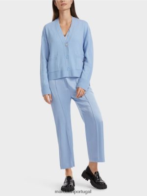 Marc Cain cardigã "repensar juntos" céu escuro do verão roupas 4P8PV0320 Marc Cain Dresses