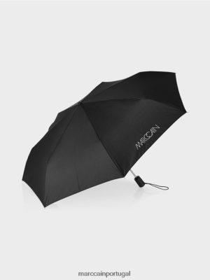 Marc Cain guarda -chuva de bolso com logotipo preto e branco acessório 4P8PV01750 Marc Cain Portugal