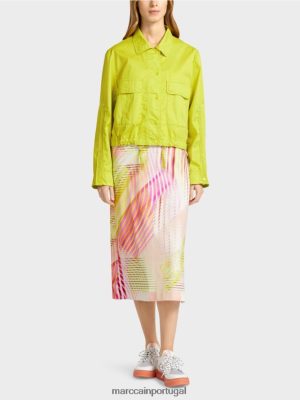 Marc Cain jaqueta de verão leve com bolsos de carga Limade leve roupas 4P8PV0369 Marc Cain Tops