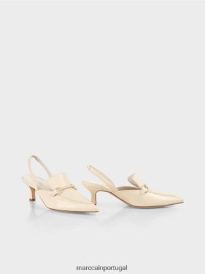 Marc Cain saltos elegantes creme calçados 4P8PV01645 Marc Cain Portugal