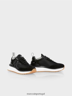 Marc Cain tênis com logotipo MC preto calçados 4P8PV01589 Marc Cain Dresses